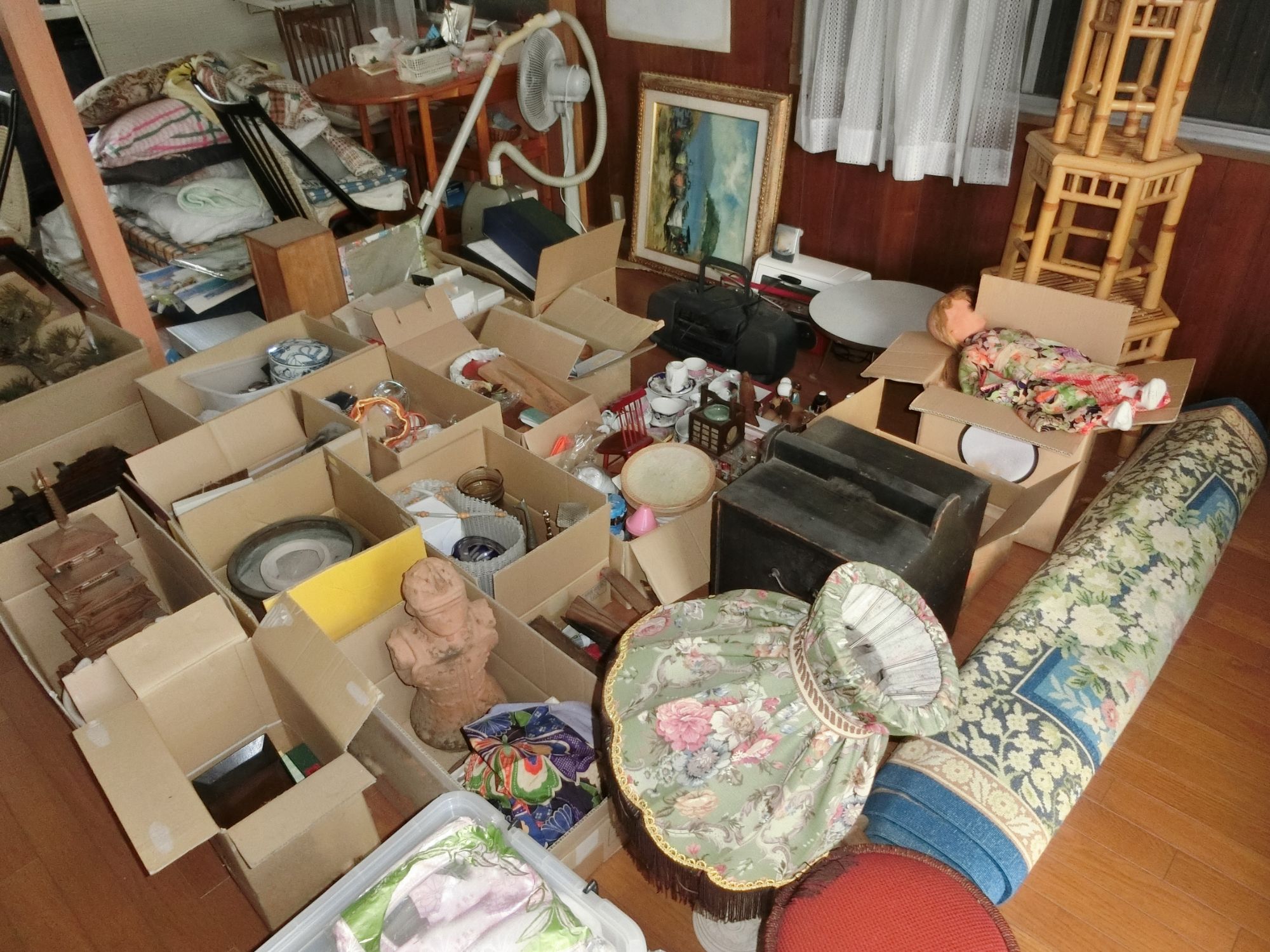 遺品整理の作業前(実際の現場例)